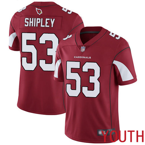 Arizona Cardinals Limited Red Youth A.Q. Shipley Home Jersey NFL Football #53 Vapor Untouchable